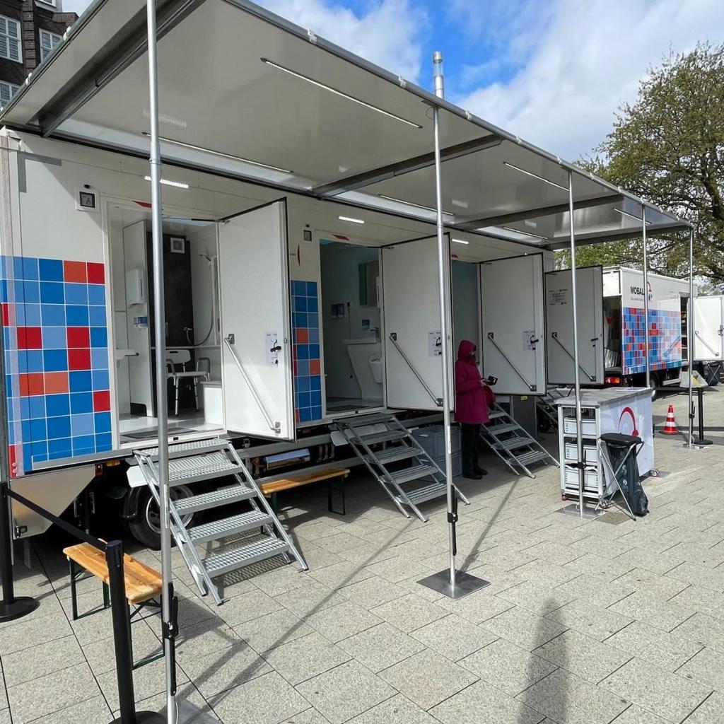 Jedes Badezimmer hat einen individuellen Zugang